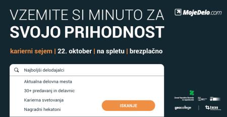 Vseslovenski karierni sejem mojedelo.com 2020 2